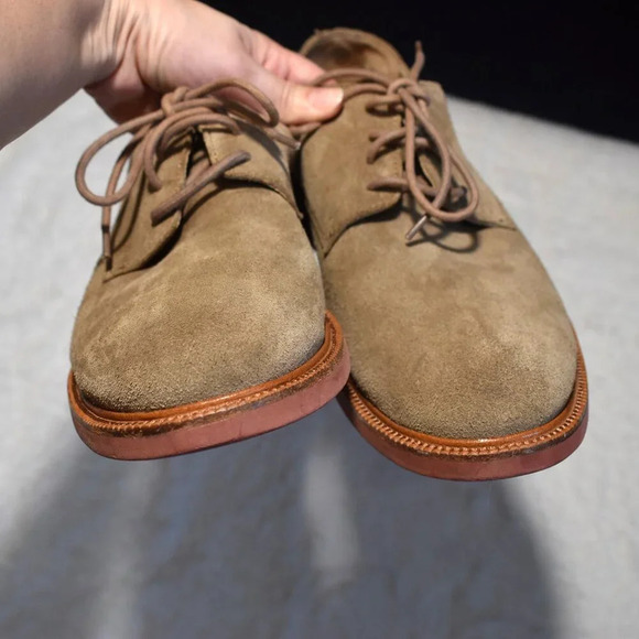 Polo Ralph Lauren Mens Oxford Shoes Torrington Sz 11.5 Suede Preppy Academia main image 14